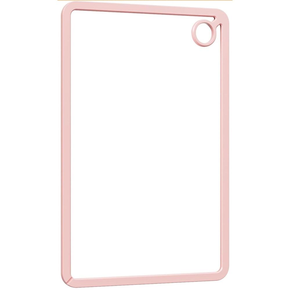 12"x8" Small Tempered Glass Cutting Board Non-Slip Dishwasher Safe Pink s37